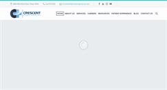 Desktop Screenshot of crescenthomehealthtx.com