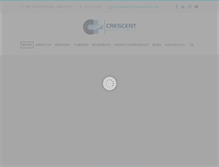 Tablet Screenshot of crescenthomehealthtx.com